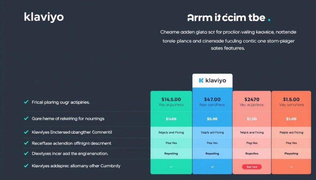 Klaviyo pricing plans